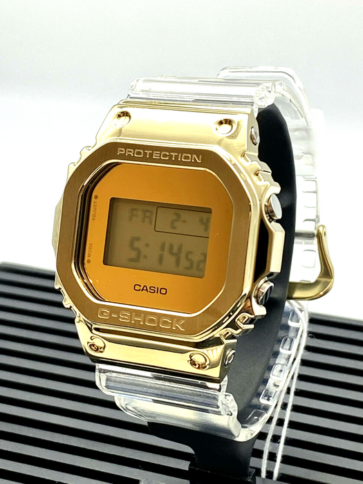 G-Shock Casio Limited Edition Gold IP Transparent Men Watch GM5600SG-9