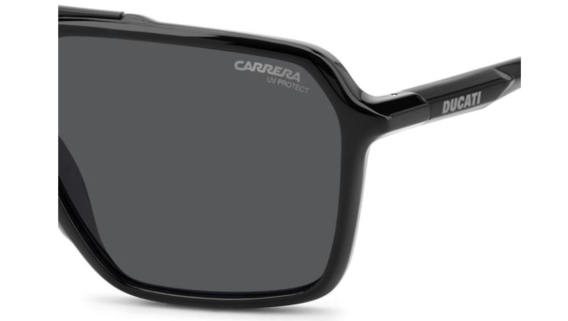 Carrera Ducati Carduc 042/S 807/IR Black/Grey Rectangle Men's Sunglasses