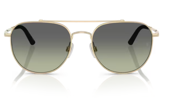Oliver Peoples 0OV1346S R-10 52452A Brushed Gold Round Men's Sunglasses
