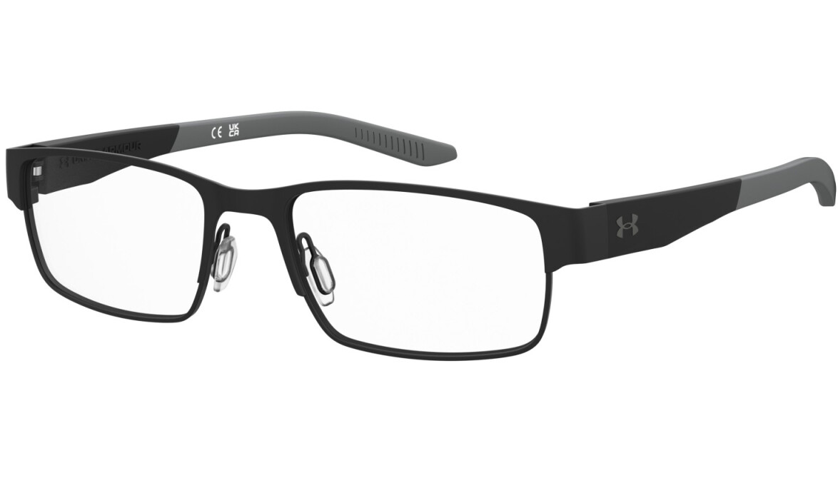 Under Armour UA 5081/G 003 Matte Black Rectangular Men's Eyeglasses