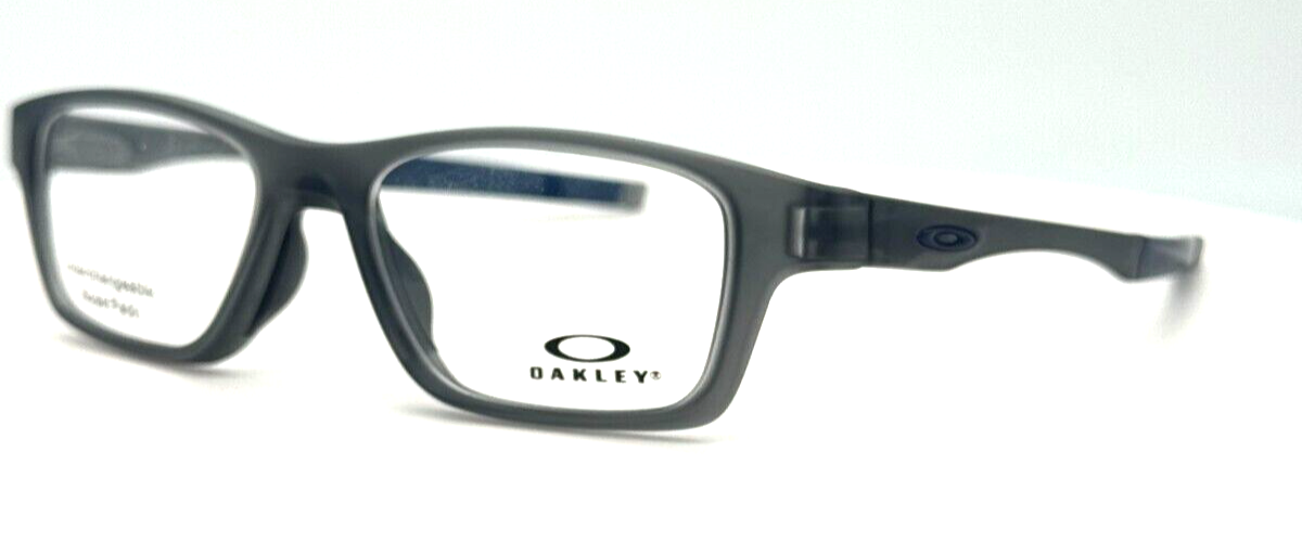 Oakley OX 8117 0352 Cross Link Youth Satin Grey Square Men's Eyeglasses