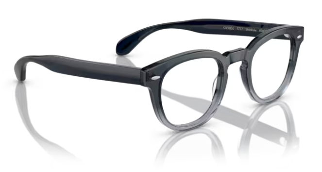 Oliver Peoples 0OV5036 Sheldrake 1777 Navy gradient Oval 49mm Men's Eyeglasses