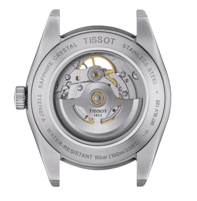 Tissot Gentle Men Powermatic 80 Open Heart Watch T1274071104101