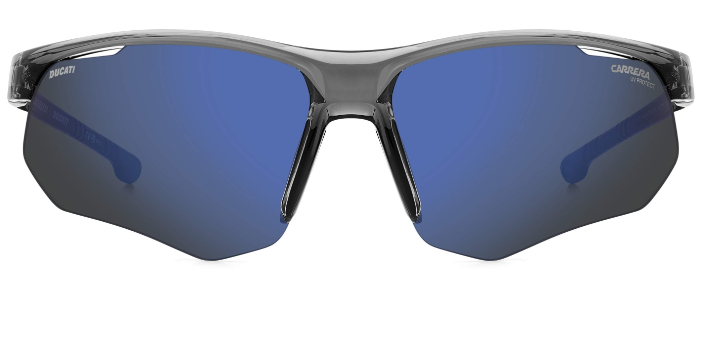 Carrera Ducati Carduc 044/S R6S Grey Black/Blue Rectangle Men's Sunglasses