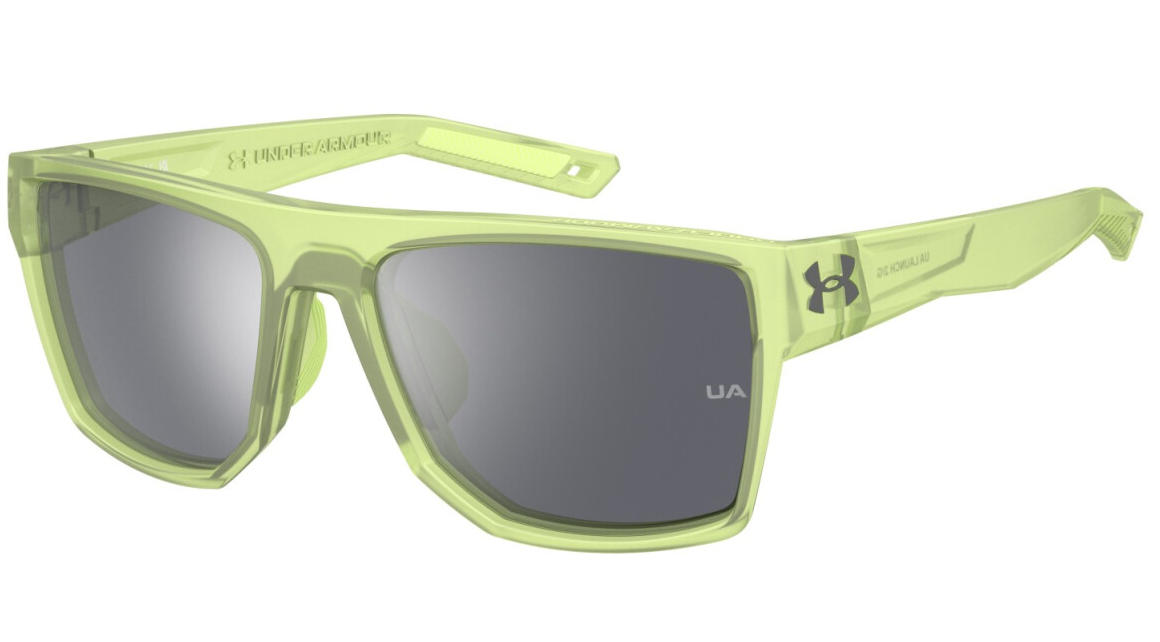 Under Armour UA Launch 2/G B59 Green Crystal/Silver Mirrored Men's Sunglasses