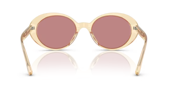 Oliver Peoples 0OV5565SU Lumar 1792AK Becr Pink Satin Oval Women's Sunglasses