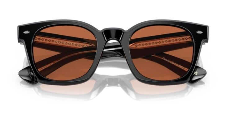 Oliver Peoples 0OV5498SU Merceaux 149253 Black/Persimmon Unisex Sunglasses