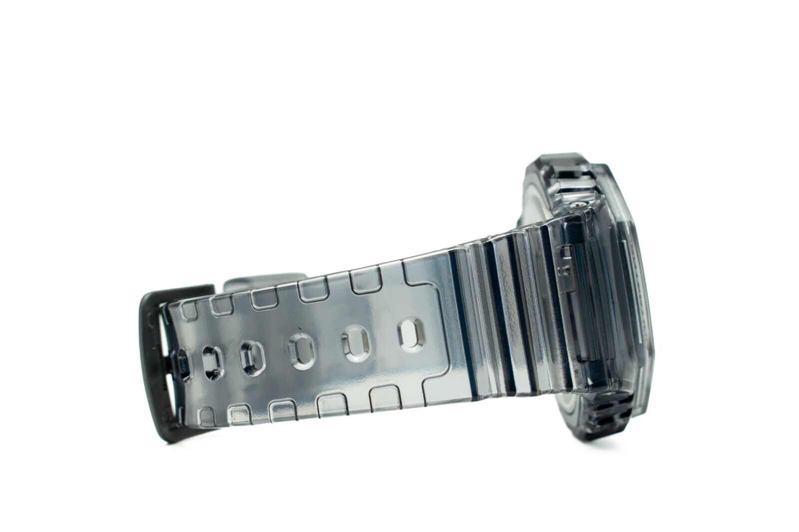 Casio G-Shock Analog-Digital Metallic Translucent Gray Watch GMAS2100SK-1A