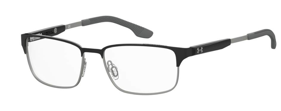 Under Armour UA 5074XL/G 003 Matte Black Rectangular Men's Eyeglasses