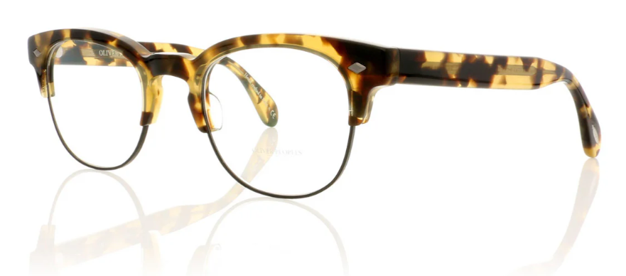 Oliver Peoples HENDON LA OV5331U 1550 Hickory Tortoise/Black Men's Eyeglasses