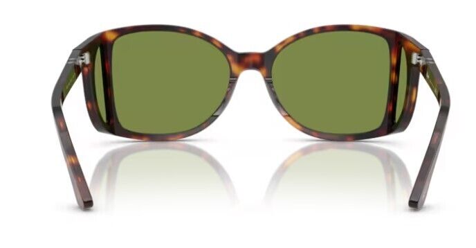 Persol 0PO0005 24/4E Havana/Green Round Shaped Men's Sunglasses