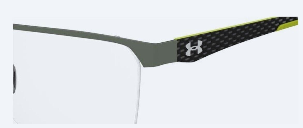 Under Armour  UA-5049/G 00OC-00 Ruthenium Rectangular Men's Eyeglasses