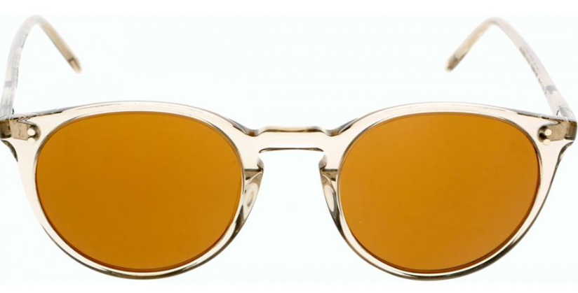 Oliver Peoples O'Malley OV5183SM 155453 Transparent Olive/Brown Men's Sunglasses