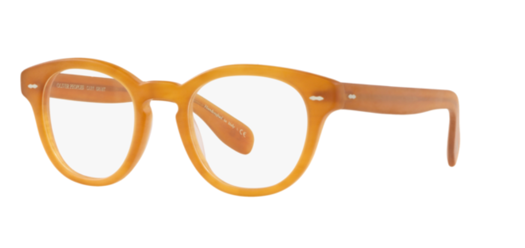 Oliver Peoples 0OV5413U CARY GRANT 1699 Semi Matte Amber Tortoise Eyeglasses