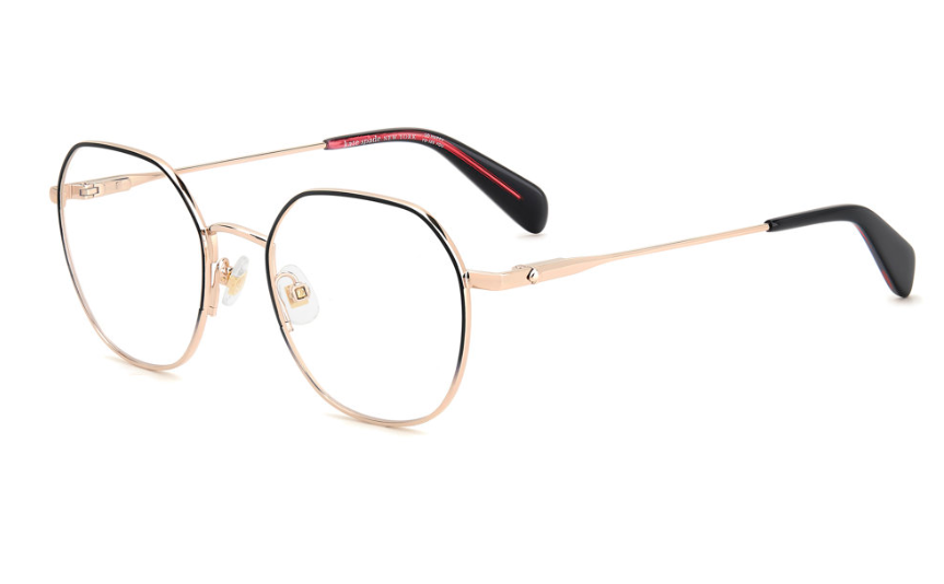 Kate Spade MADISYN/G 807 Black Round Women's Eyeglasses