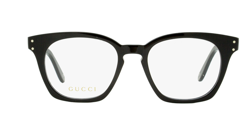 Gucci GG0572O 006 Black Square Men's Eyeglasses