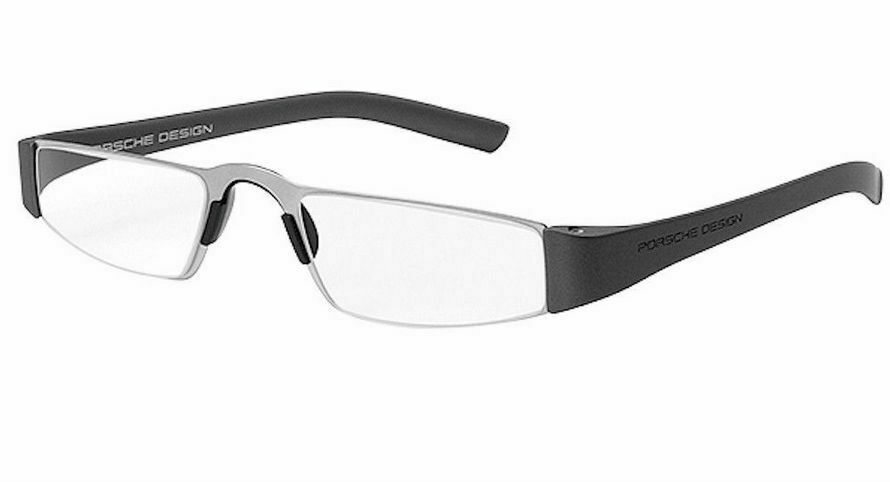 Porsche Design P 8801 F Gunmetal Reading Glasses (+1.00, 1.50, 2.00, 2.50)