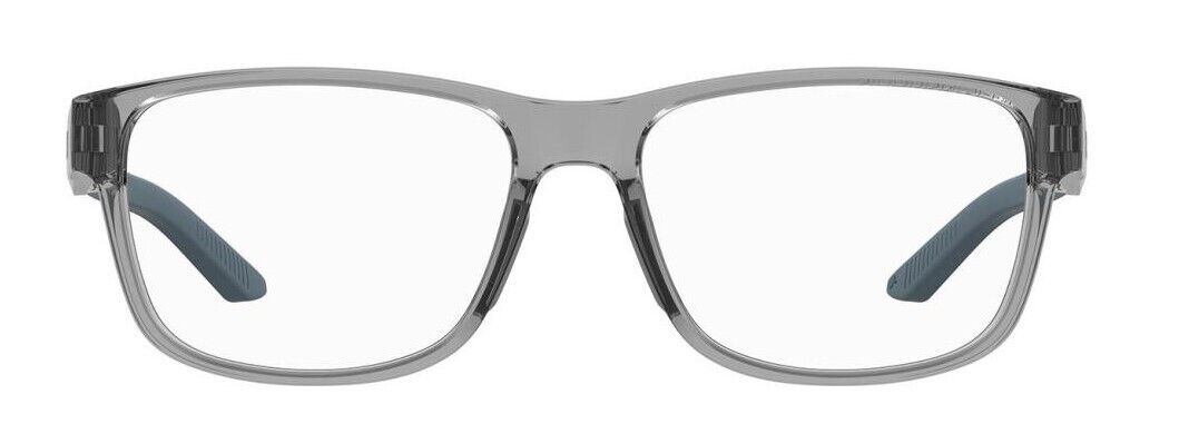 Under Armour UA 5080 63M Crystal Grey Rectangular Men's Eyeglasses