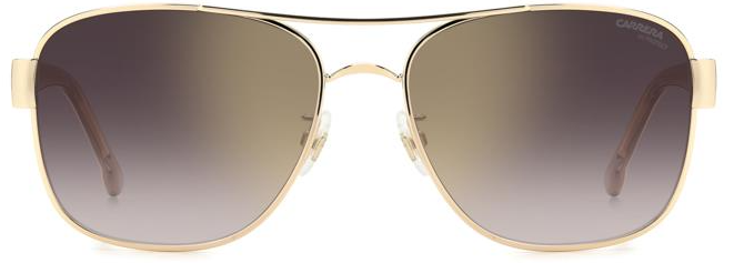 Carrera 3042/S VVP/YK Gold/Ivory/ Burgundy Shaded Mirrored Men's Sunglasses