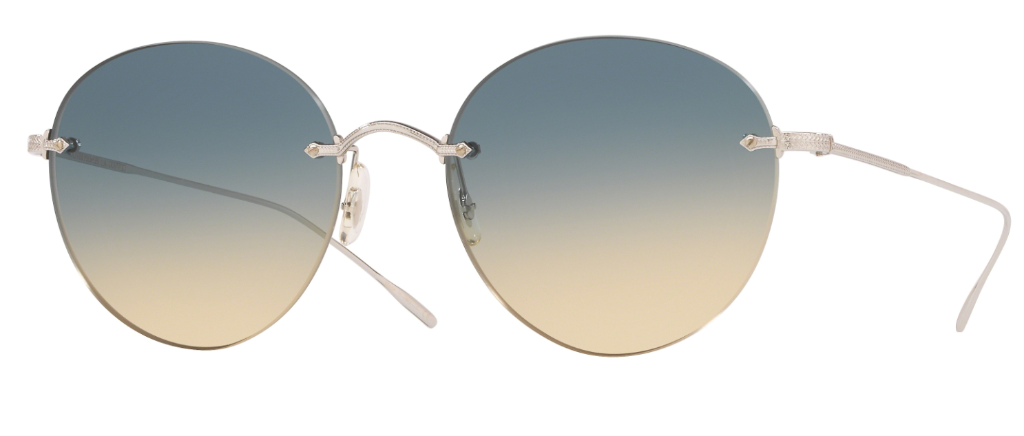 Oliver Peoples Coliena OV1264S 503679 Silver/Sunrise Gradient Women's Sunglasses