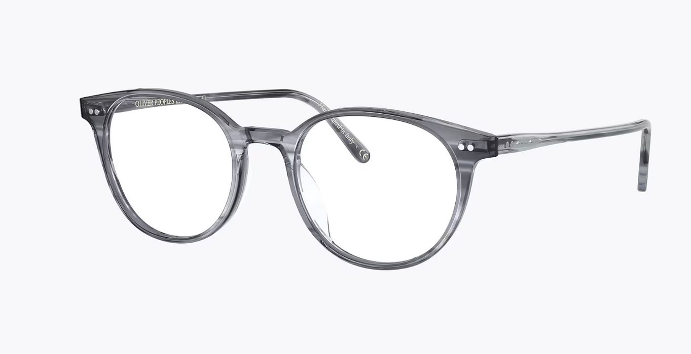 Oliver Peoples 0OVOV5429F Mikett 1688 Navy Smoke 49MM Round Men'sEyeglasses