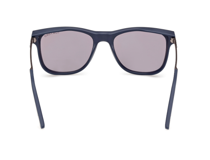TomFord SINATRA FT1104 Color 91C Matte Blue/Smoke Mirror Men's Square Sunglasses