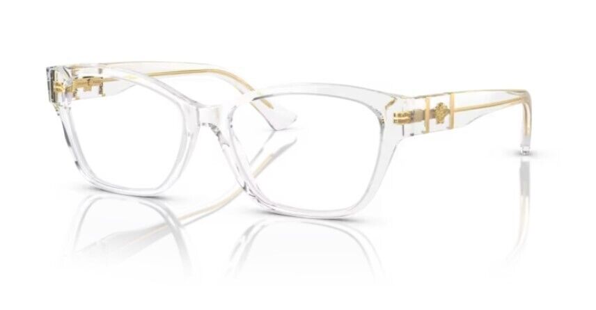 Versace 0VE3344 148 Crystal/Clear Cat Eye 52 mm Women's Eyeglasses