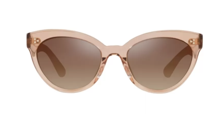 Oliver Peoples 0OV5355SU Roella 1471Q1 Pink/Gradient Brown Polorized Sunglasses