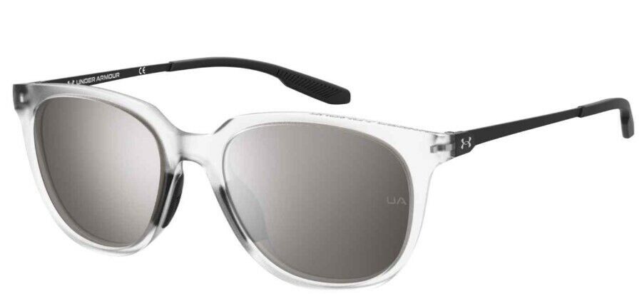 Under Armour UA-CIRCUIT 0900/T4 Crystal/Silver Mirrored Oval Women's Sunglasses