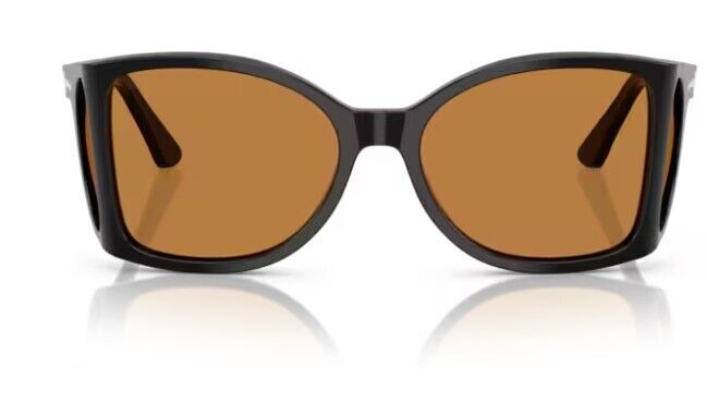 Persol 0PO0005 95/53 Black/Yellow Round Shaped Men's Sunglasses