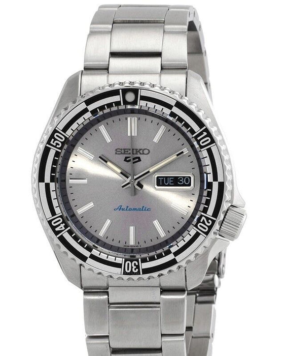 Seiko 5 Sports 55th Anniversary Special Edition Automatic Silver dial SRPK09K1