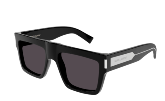 Saint Laurent SL 628 001 Black Square Men's Sunglasses