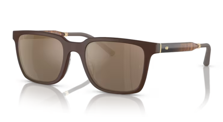 Oliver Peoples 0OV5553SU Mr. Federer 70055A Umber/Desert Mirrored Sunglasses