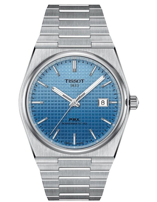 Tissot PRX Powermatic 80 40mm Gradient Blue Dial Automatic Watch T1374071135101