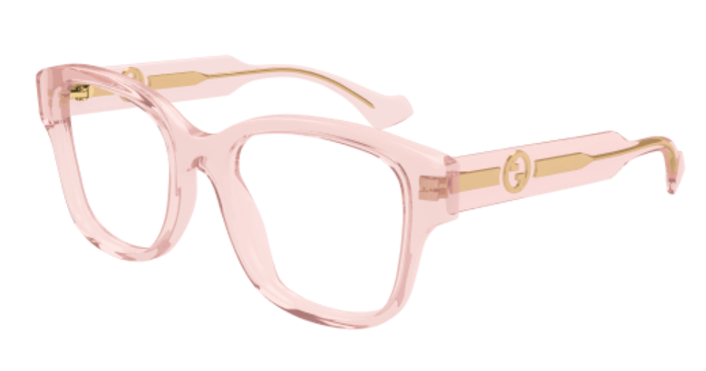 Gucci GG1775O 003 Nude Square Women's Eyeglasses