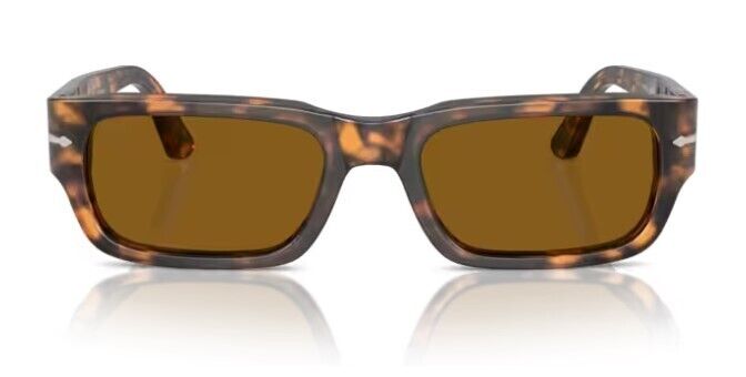 Persol 0PO3347S 121033 Brown havana/Brown Rectangular 55mm Women's Sunglasses