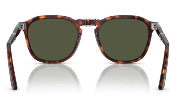 Persol 0PO3345S 24/31 Havana / Green Oval Shaped Women's Sunglasses