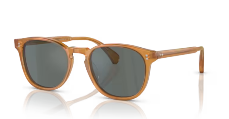 Oliver Peoples OV5298SU Finley 1578W5 Amber/Regal Blue 51mm Men's Sunglasses