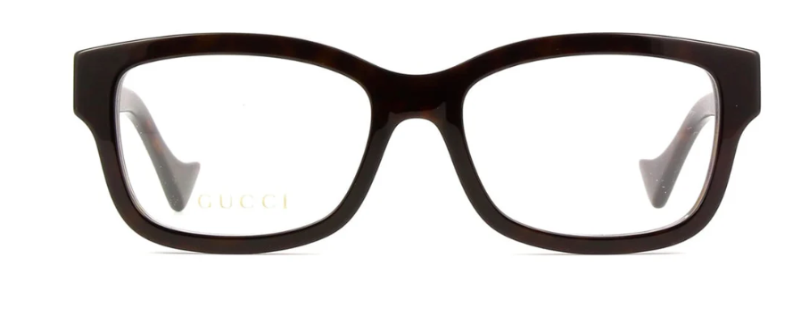 Gucci GG0635O 005  Havana Square Women's Eyeglasses.