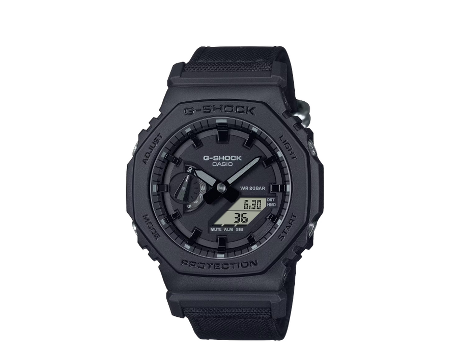 Casio G-Shock Street-Smart Utilitarian Black Dial Men's Watch GA2100BCE-1A