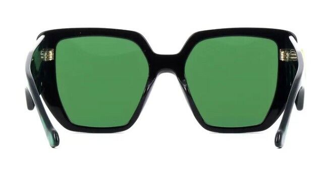 Gucci GG 0956S-001 Black/Green Oversized Geometric Women's Sunglasses