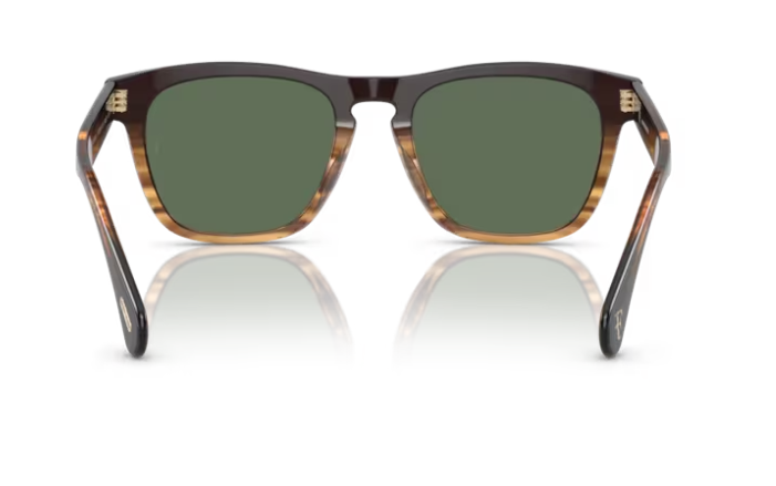 Oliver Peoples OV5555SU R-3 13929A Cortado/Green Polarized 54mm Men's Sunglasses