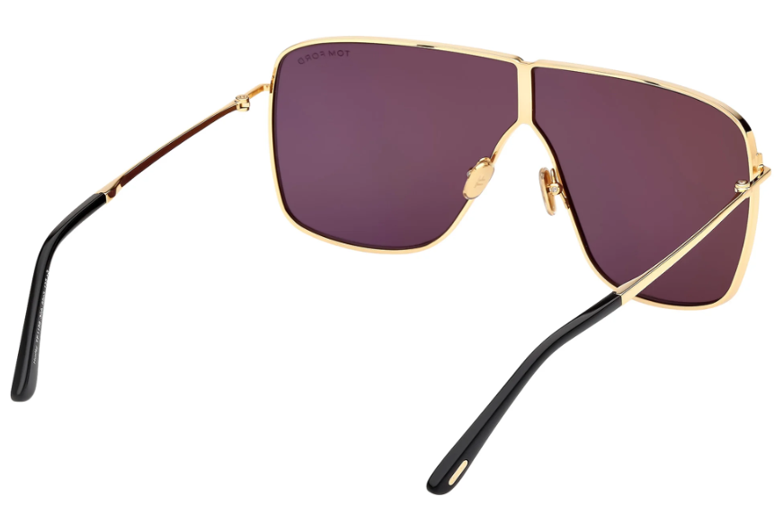 Tom Ford FT1159 30A Shiny Deep Gold/Smoke Men's Sunglasses