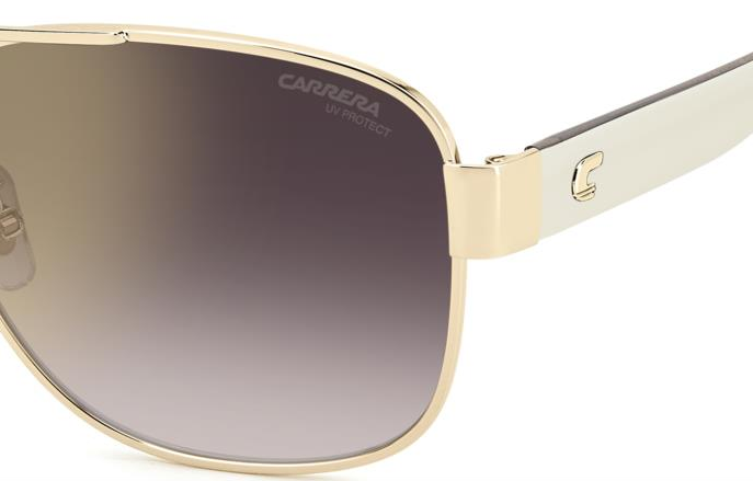 Carrera 3042/S VVP/YK Gold/Ivory/ Burgundy Shaded Mirrored Men's Sunglasses