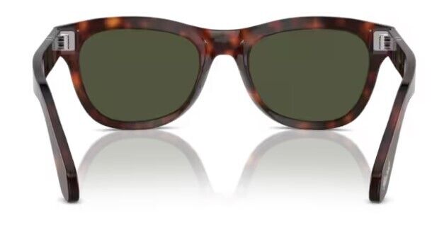 Persol 0PO0086S 24/31 Havana/Green Soft Square 57mm Men's Sunglases