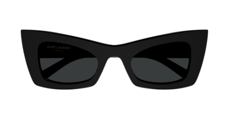 Saint Laurent SL 702 001 Black/Black Cat Eye Women's Sunglasses