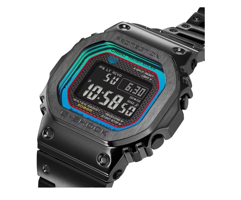 Casio G-Shock Digital Blue Green Stainless Steel Men's Watch GMWB5000BPC-1