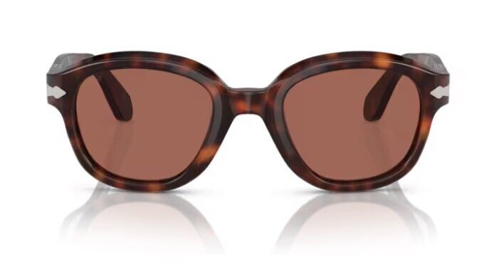 Persol 0PO0060S 24/H2 Havana/Brown Soft Square 52mm Women's Sunglasses