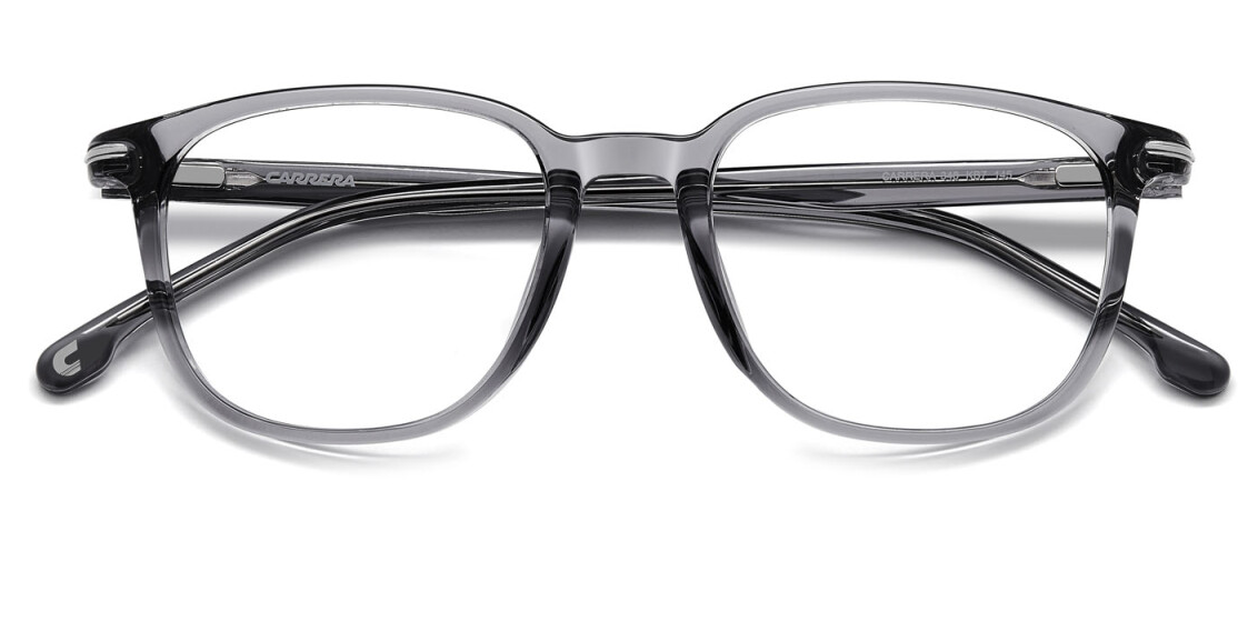 Carrera 348 KB7 Grey Rectangular Men's Eyeglasses