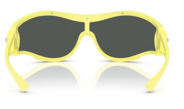 Versace 0VE4475 548687 Yellow/Dark Grey Mask Men's Sunglasses